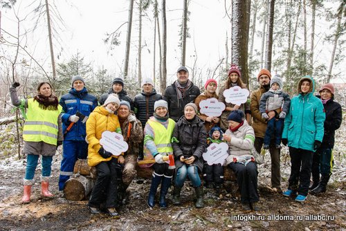  экологическая акция прошла в рамках трехлетней программы по оздоровлению Опалиховского лесопарка