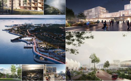 Консорциум под лидерством IND architects разработал концепцию компактного города, органично вписанного в природную экосистему острова Сахалин.
